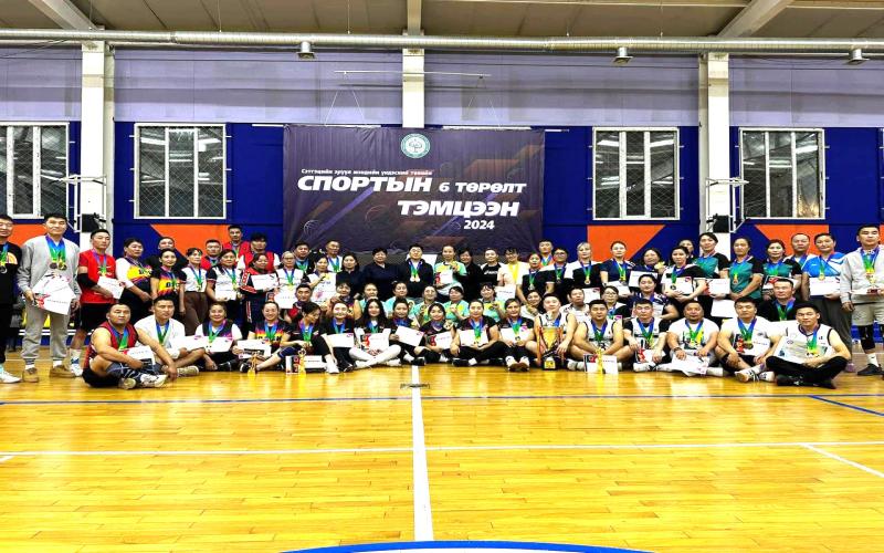 Сэтгэцийн эрүүл мэндийн үндэсний төвийн 2024 Спортын 6 төрөлт тэмцээн амжилттай болж өндөрлөлөө